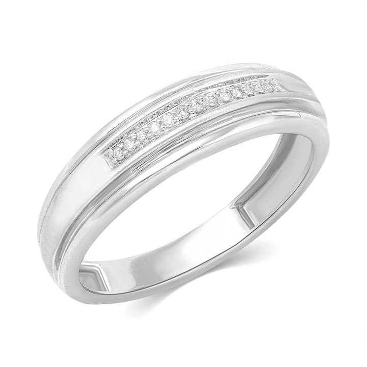 Fifth and Fine - Wholesale Jewelry Set - 1/2CT TW Diamond Trio Bridal Set in 10KT White Gold