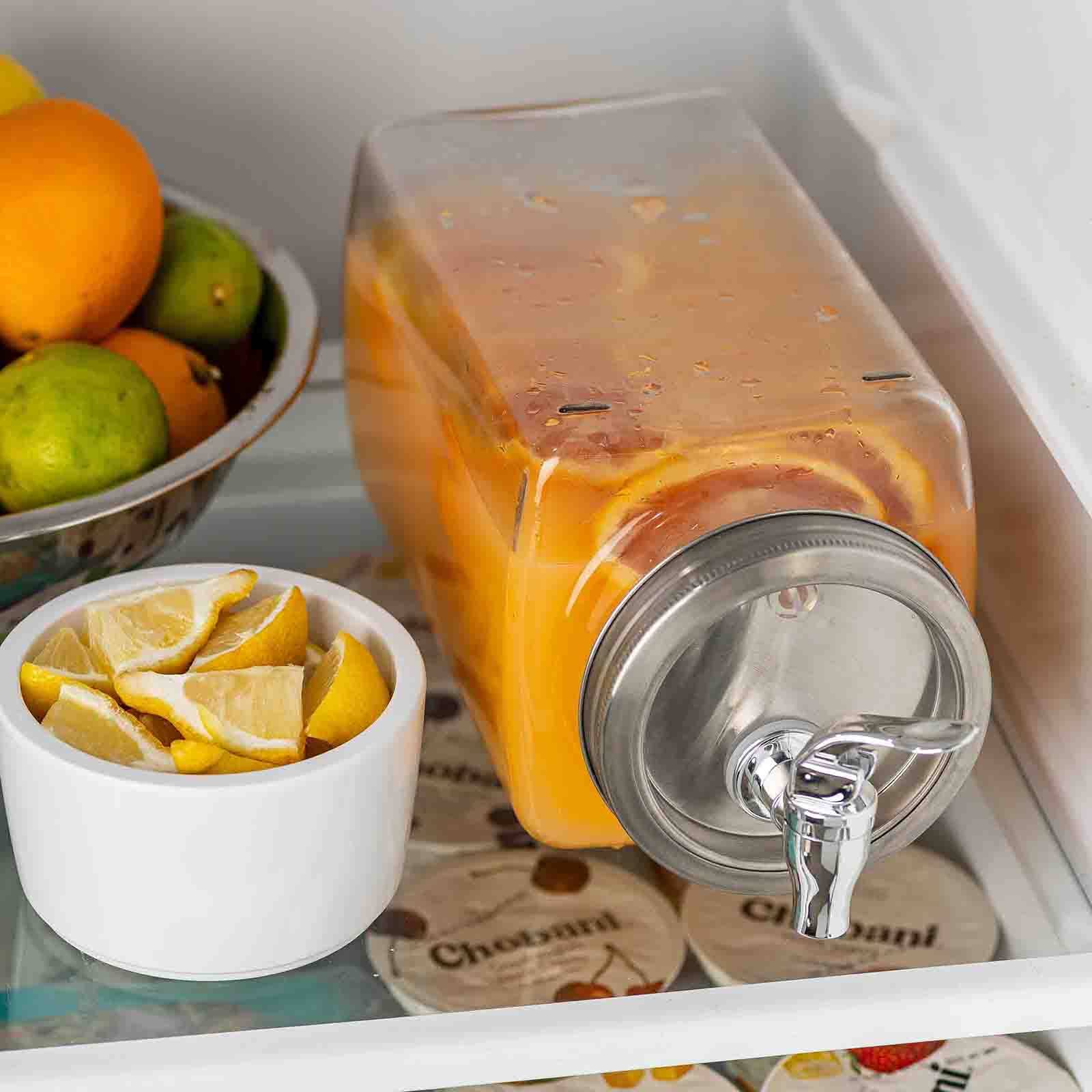 TableCraft Products Company - Wholesale Drink Dispenser - Glass Beverage Dispenser for the Refrigerator6