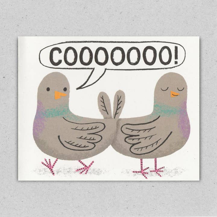 Lisa Jones Studio – wholesale Everyday greeting card – Cooo Everyday Greeting Card