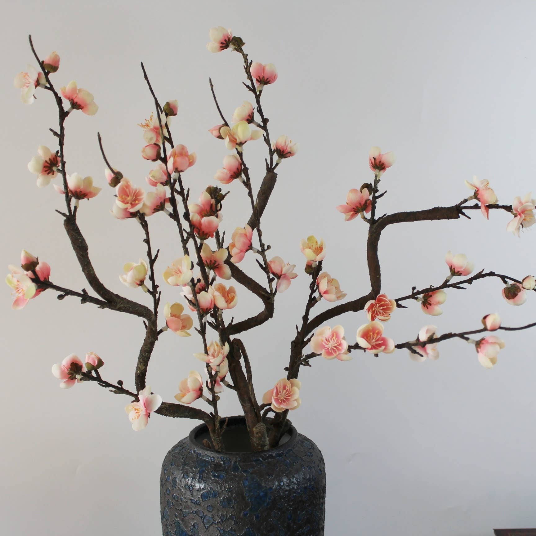 ACNITE(We cover U.S. import duties) – wholesale Konstgjorda blommor – Konstgjord körsbärsblomma för hemdekoration8