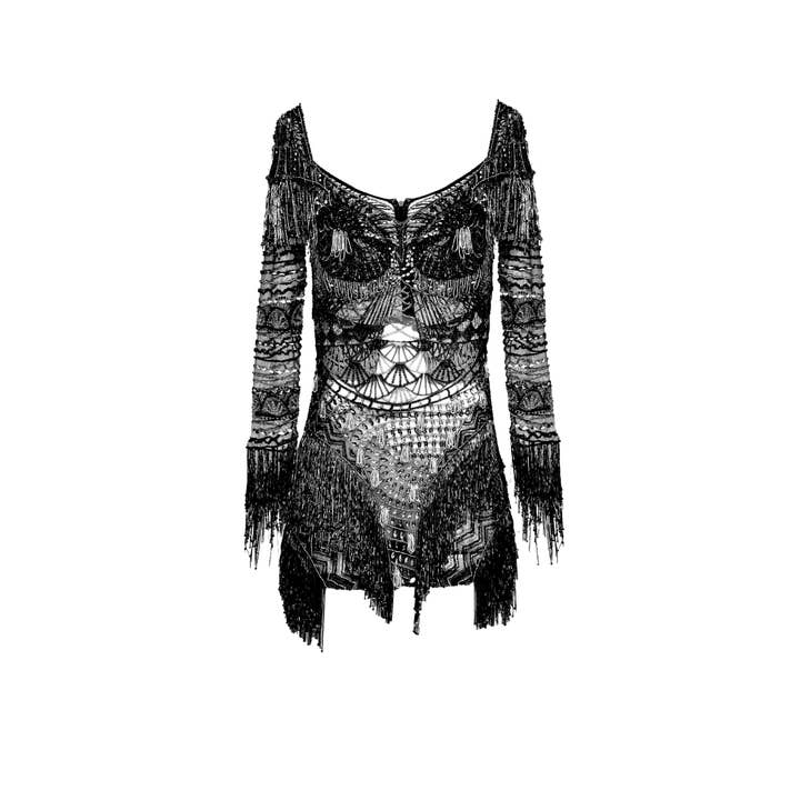 ALANA MINI DRESS (BLACK) for wholesale by Onalaja