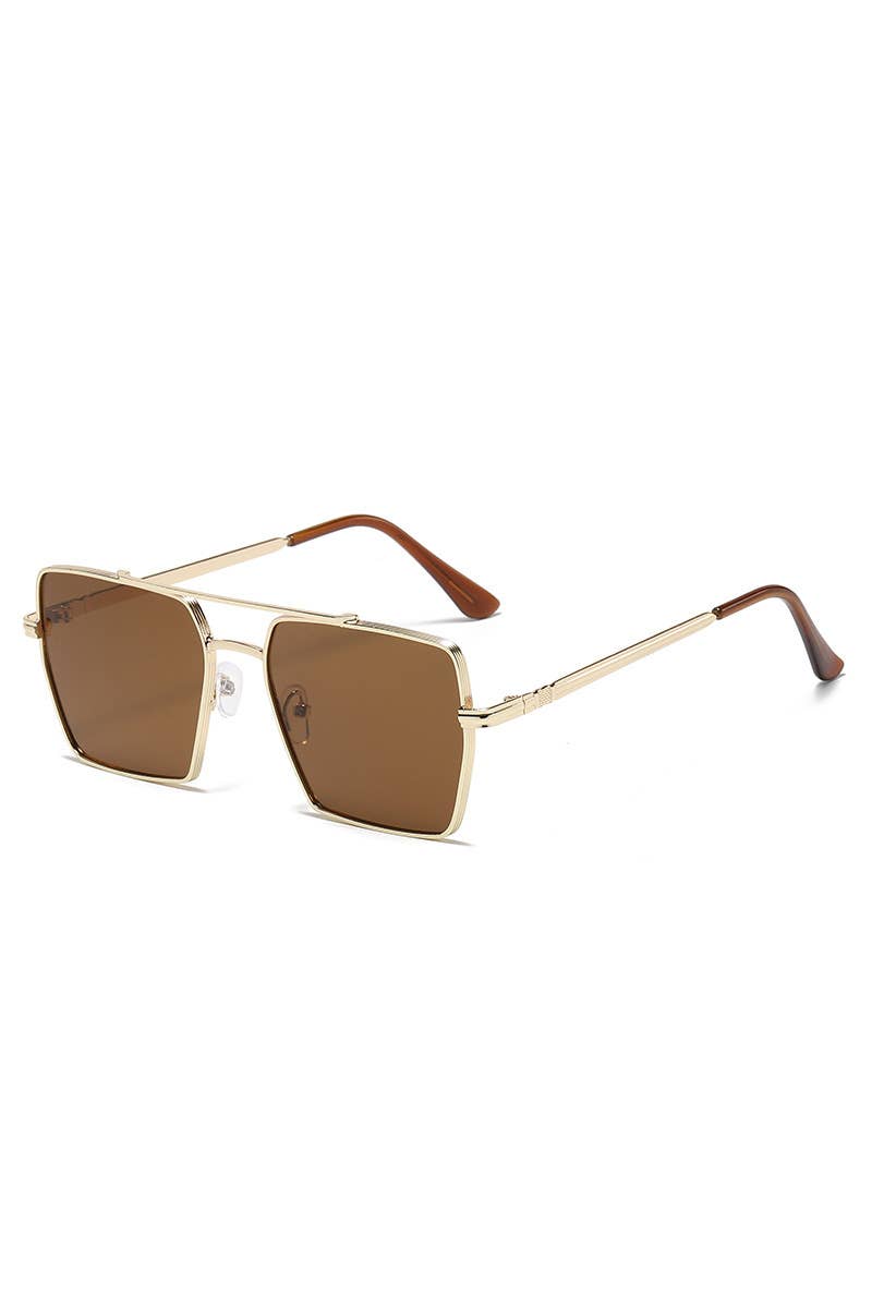 ACCITY - Wholesale Sunglasses - Women's - FLAT TOP FRAME SQUARE SUNGLASSES_CWASG01008