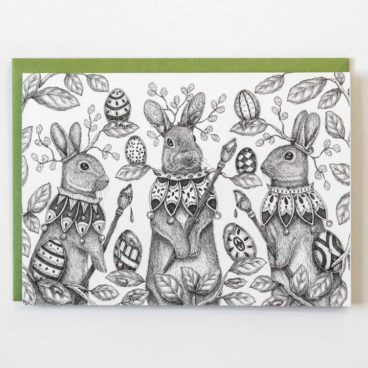 The Painting Party | Greeting Card for wholesale by Mackenzie Myrick Studio