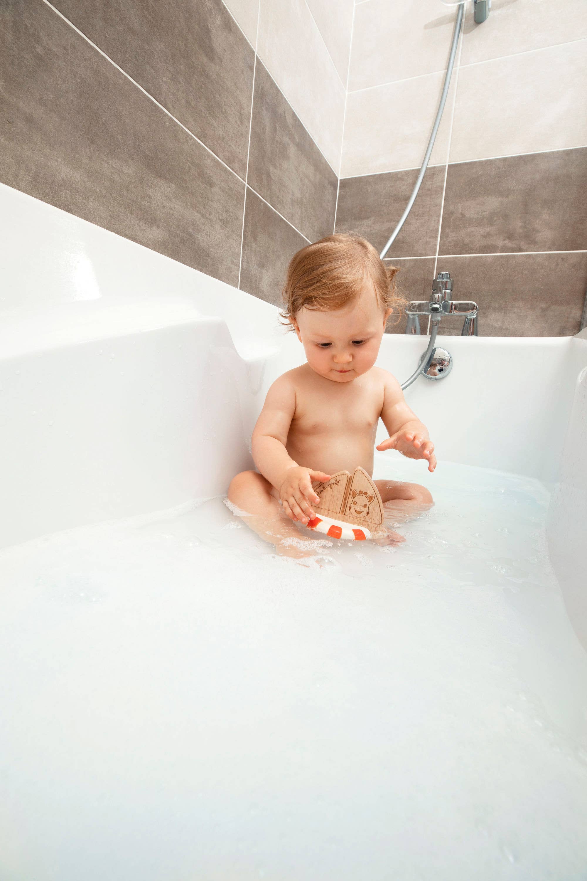 Sophie la Girafe by Calisson Toys. - Wholesale Bath Toy - Baby - So Pure Rubberwood Boat NEW 20213