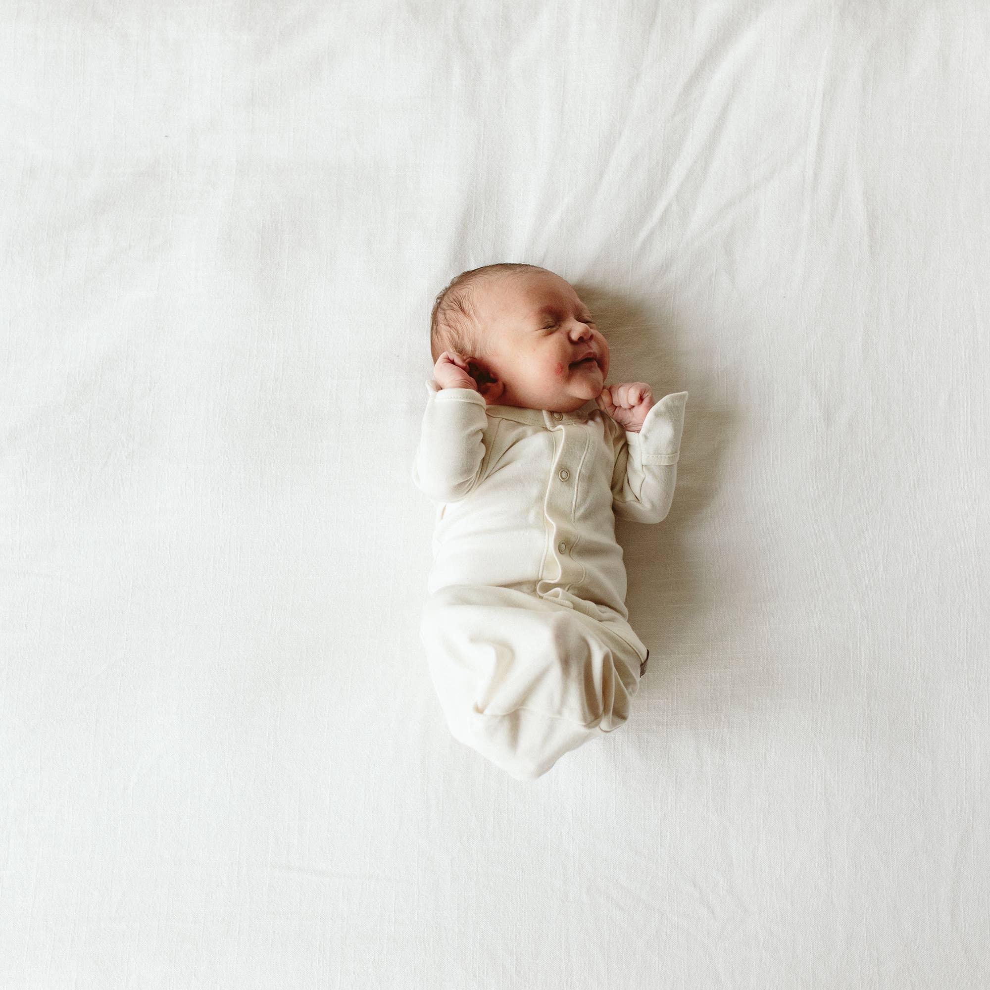 goumikids – wholesale Baby gown – Baby – 24 Hour Convertible Sleeper Baby Gown - Cloud10