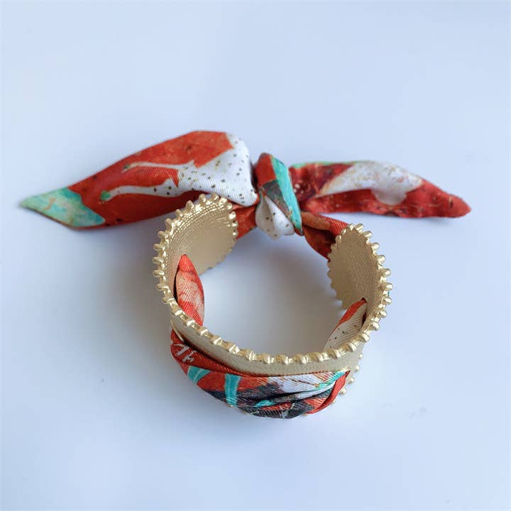 Dipped Shop - Vente Bracelet manchette - Bracelet jonc ouvert vintage en or mat DP25F8051