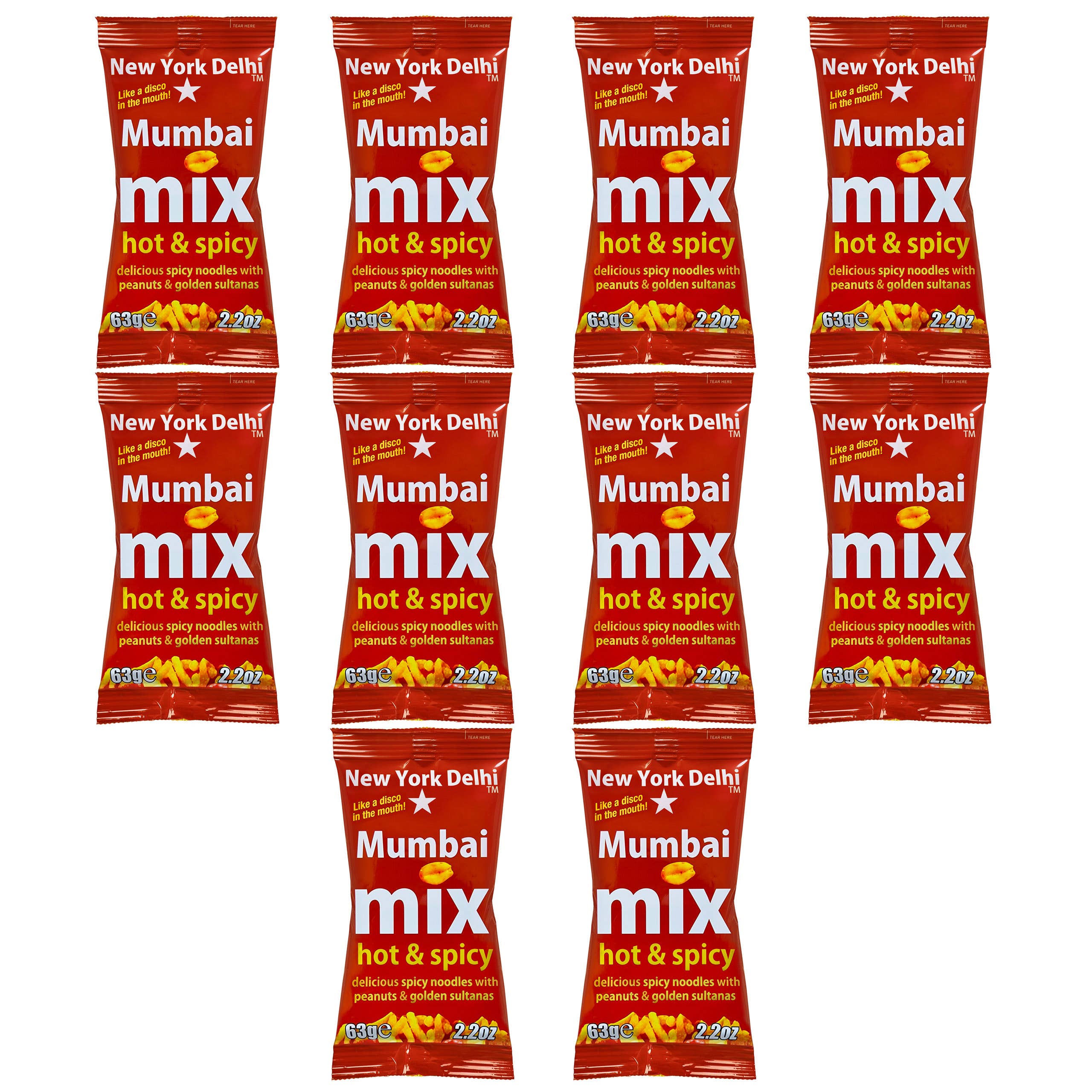 New York Delhi – wholesale Nuts – Mumbai Mix Spicy noodle snack Bombay mix 63g1