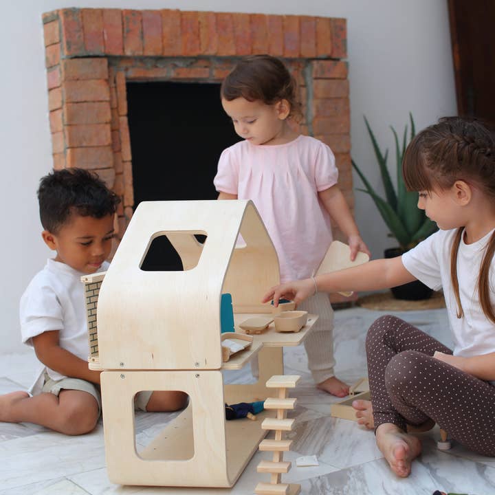 PlanToys - Wholesale Doll Accessory Kit - Kids - Contemporary Dollhouse - Kids Toy Set2