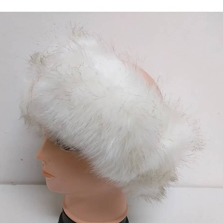 Faux Fur Headband Outdoor Winter Warmer -Fur 070 for wholesale by Superbia