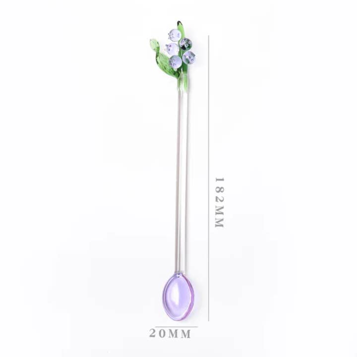 IVORE.GROUP - Wholesale Drink Stirrer - Flower Shape Glass Stirring Rod Mixing Sticks| Drink stirrer