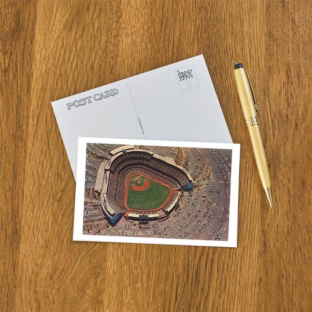 Found Image Press - Wholesale Postcard - Postcard LA-694 Chavez Ravine from Above1