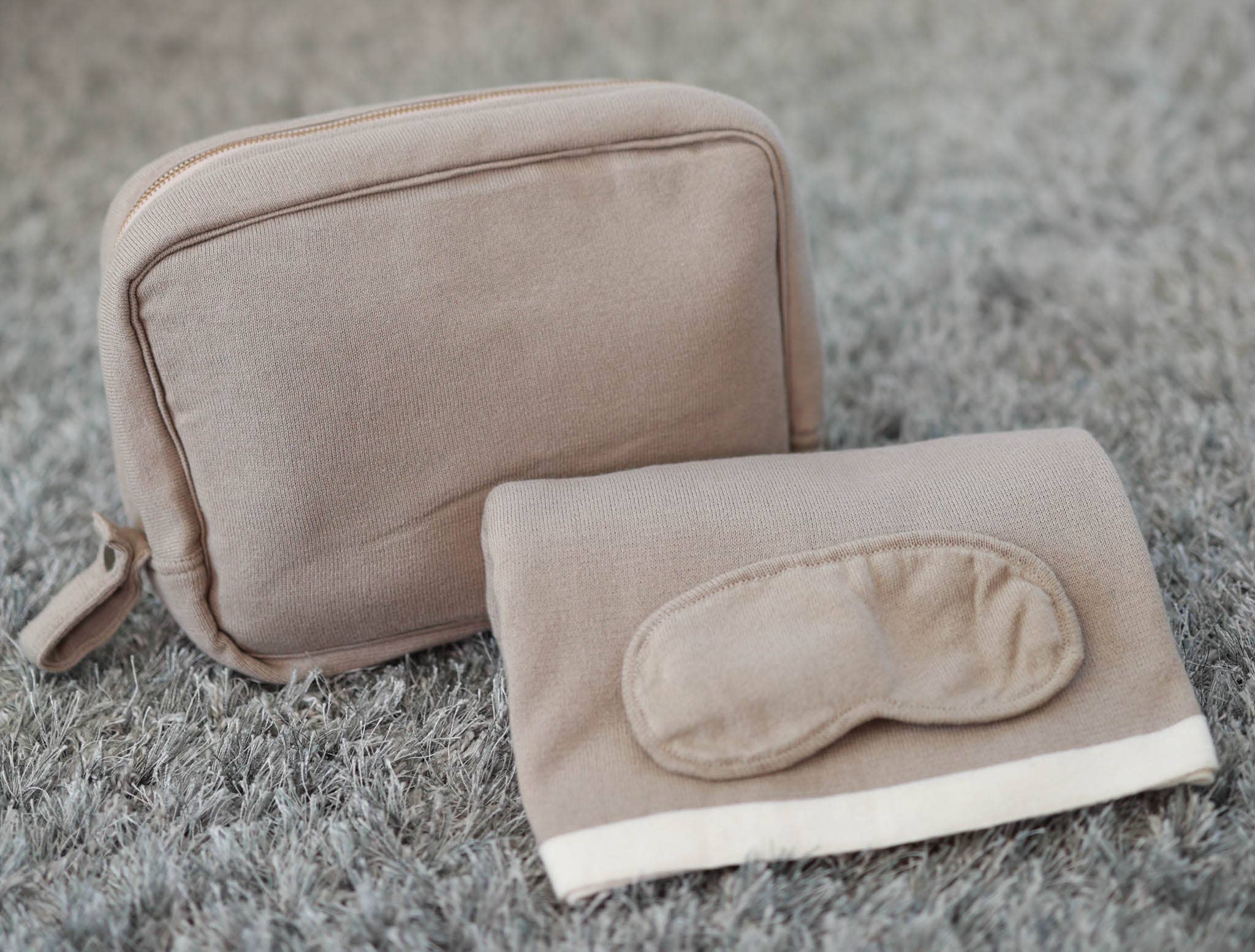 Darzzi - Wholesale Travel Set - Stripe Cotton knit Travel Set2