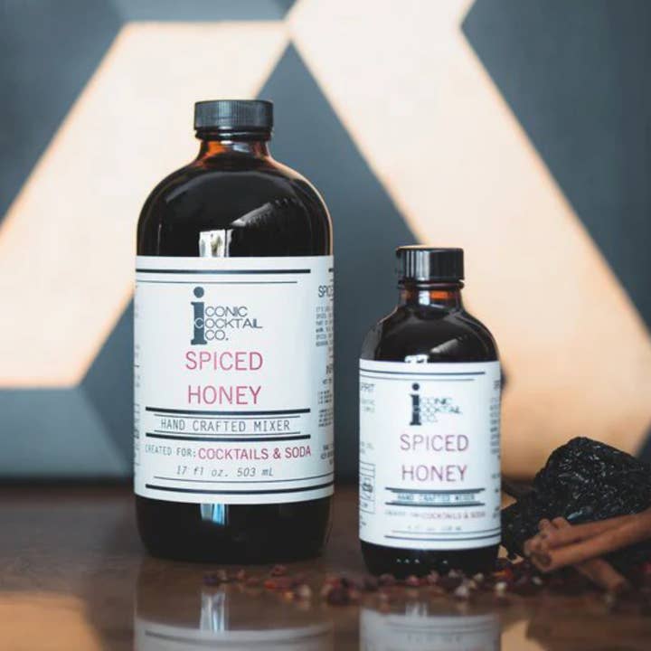 Iconic Cocktail Co - Venta al por mayor Preparado/sirope para cóctel - Mezclador artesanal con miel especiada, 4 onzas