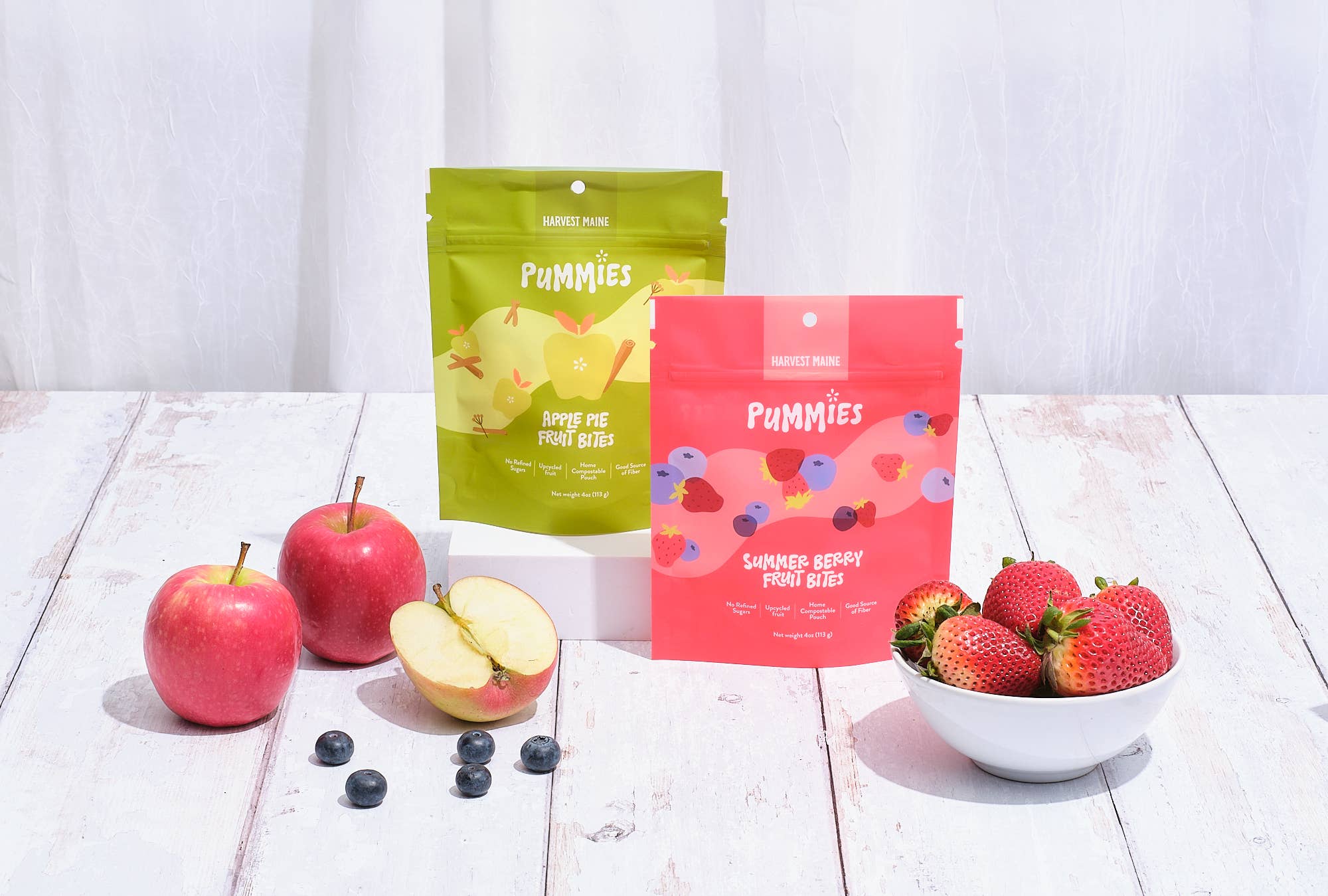 Harvest Maine - Wholesale Dried/Dehydrated Fruit - Harvest Maine Summer Berry Fruit Bite Pummies1