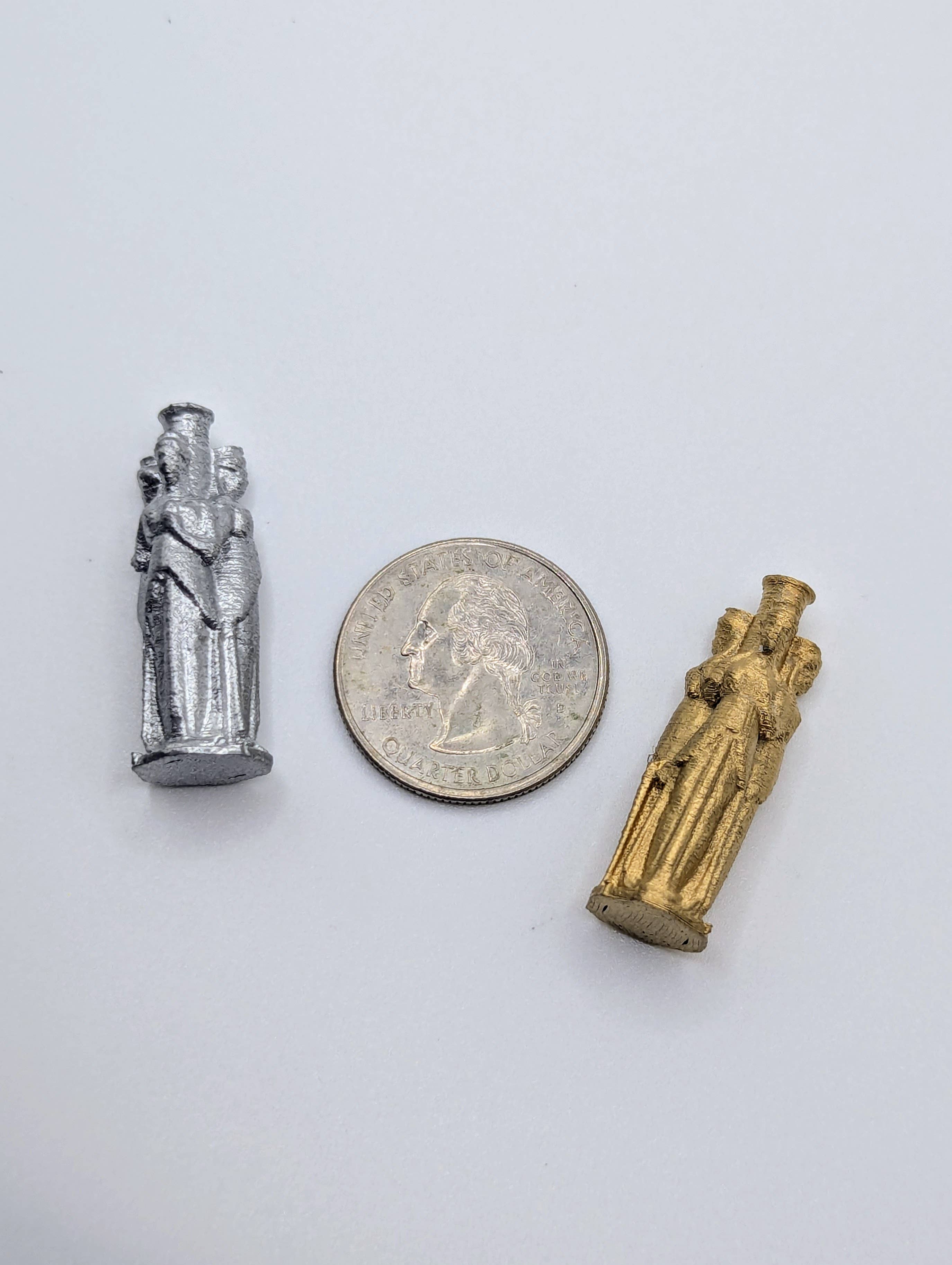 PolyhymniaAtelier - Wholesale Decorative Figurine - Hecate Mini Statue for Travel Altars, 33mm, 3D Printed PLA1