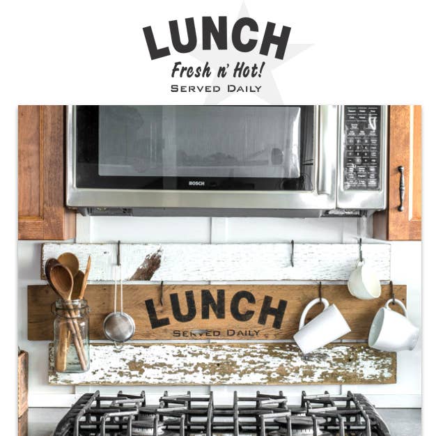 FJ024 Funky Junk's - Lunch for wholesale by Muddaritaville Studio