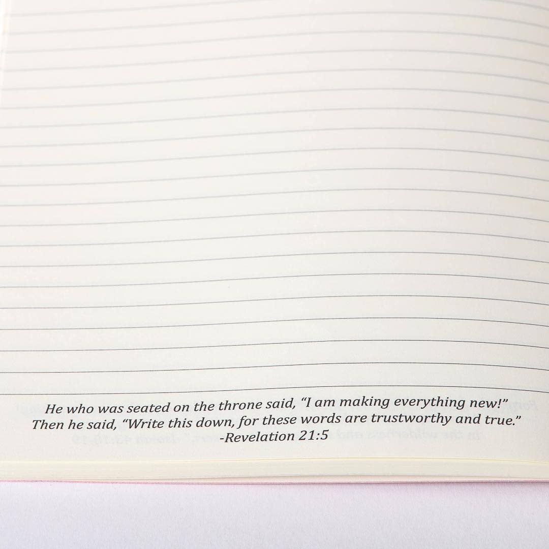 Swanson Christian Products - Wholesale Journal/Diary - Journal Wineskin Soft Cover 196Pg - Rose10