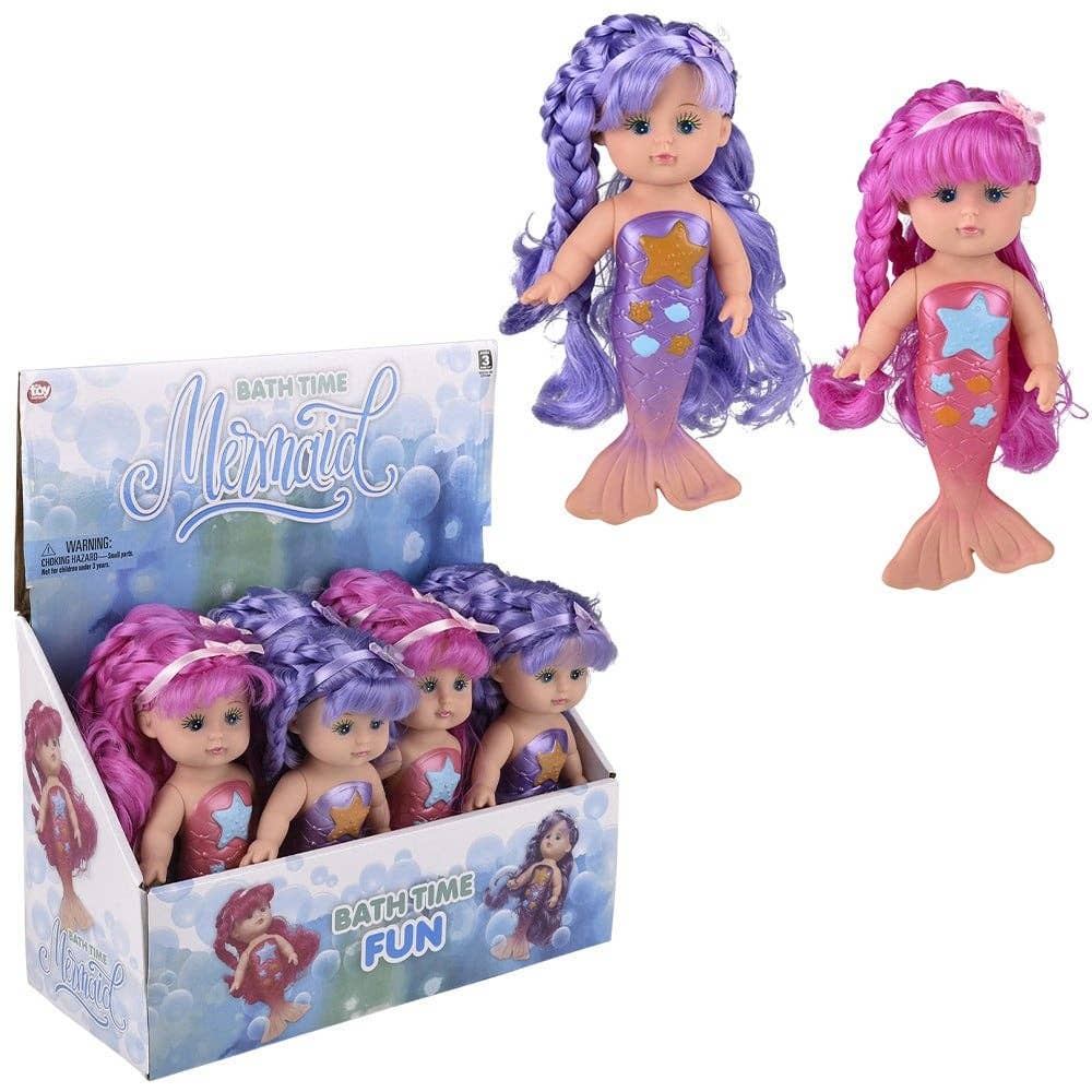 La Luna Bella - Toys - Wholesale Doll - Kids - 9" Bath Time Mermaid Doll - LLB Toys0