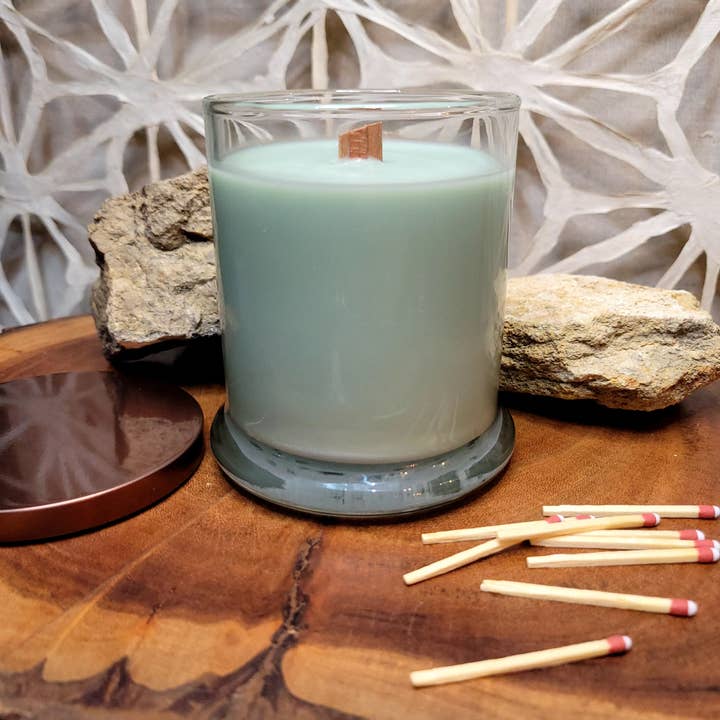 Leaforia - Wholesale Jar/Filled Candle - 'Sage It Ain't So' Candle1