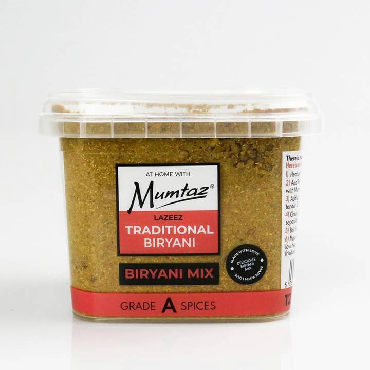 Paquet de mélanges d'épices biryani traditionnels Mumtaz, 6 x 125 g pour la vente par Mumtaz