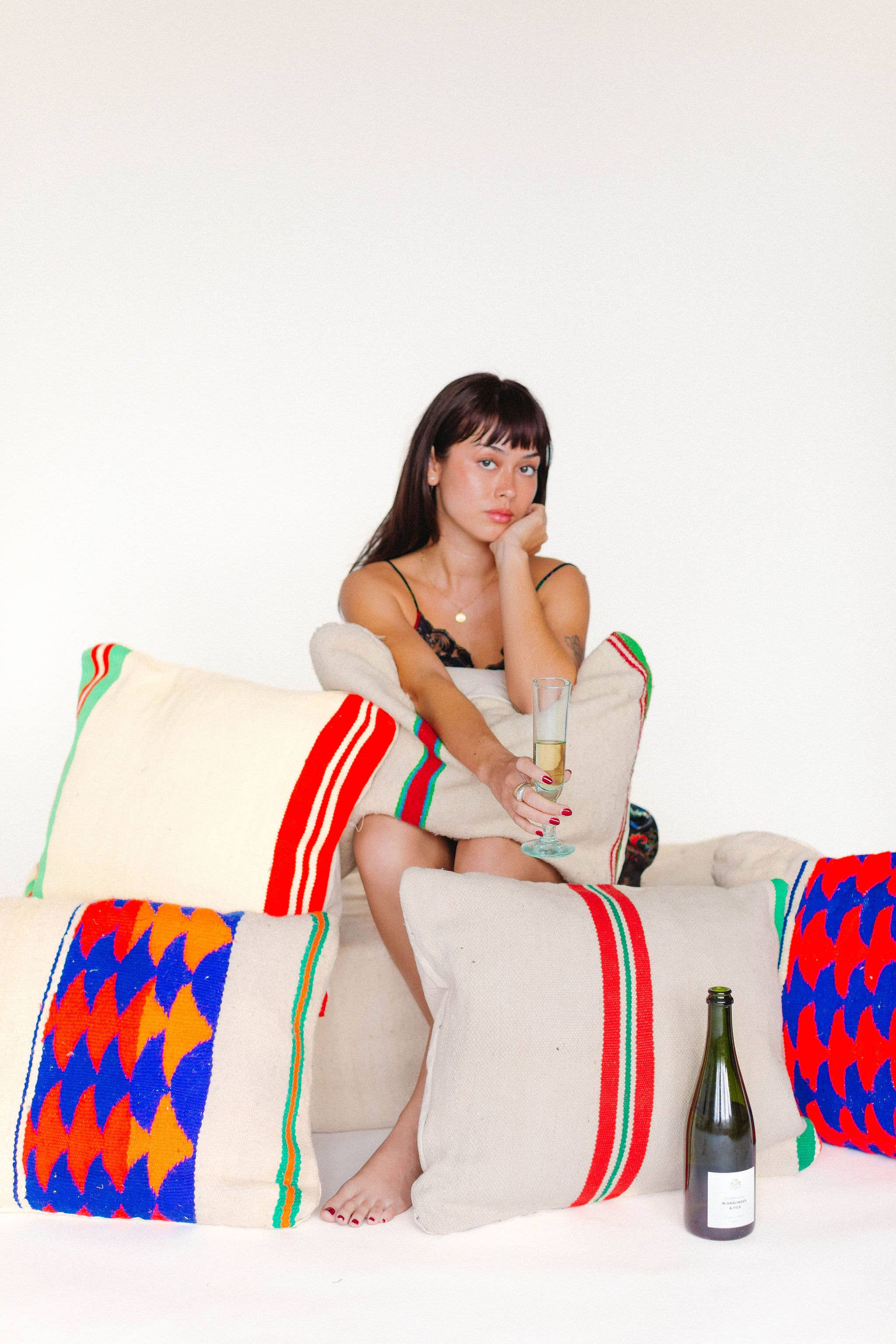 Voyage - Vente Housse de coussin - Housses de coussins marocains rayés19