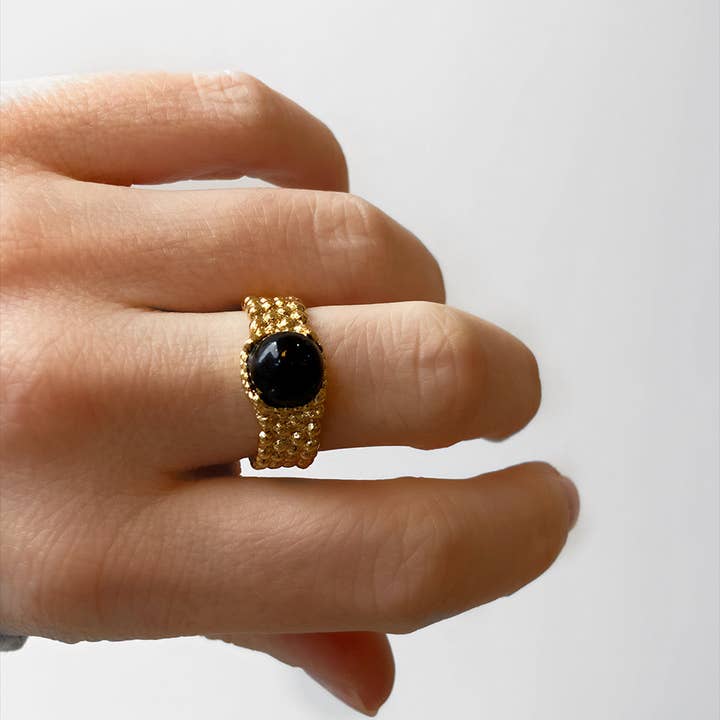 HELLES - Wholesale Cocktail/Statement Ring - CORA RING1