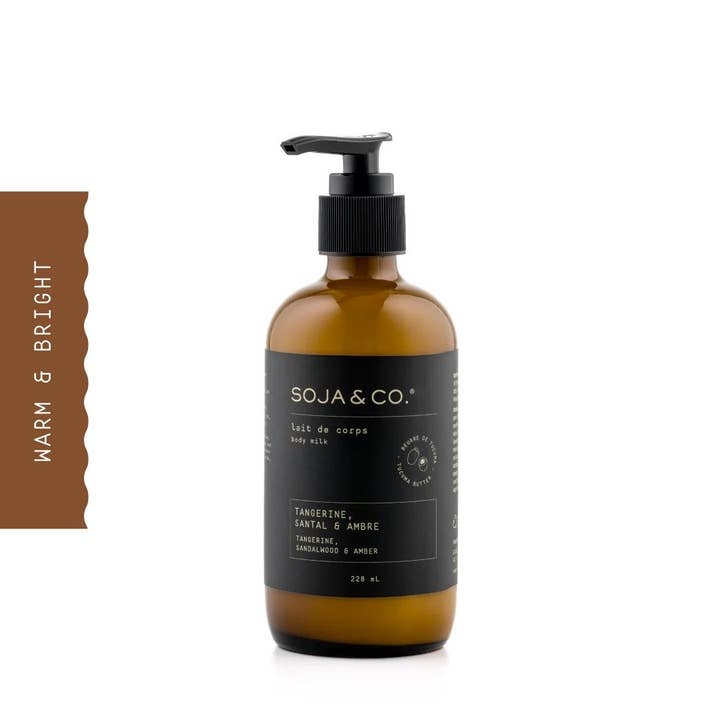 Lait de corps | Tangerine, Santal & Ambre pour la vente par SOJA&CO.®