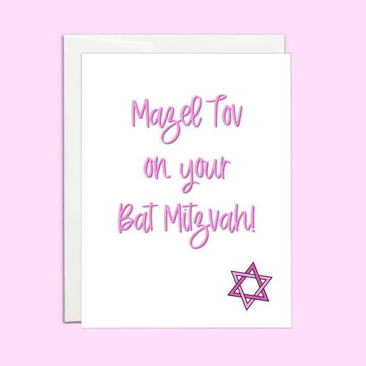 Mazel Tov on your Bat Mitzvah for wholesale by The Simcha Store