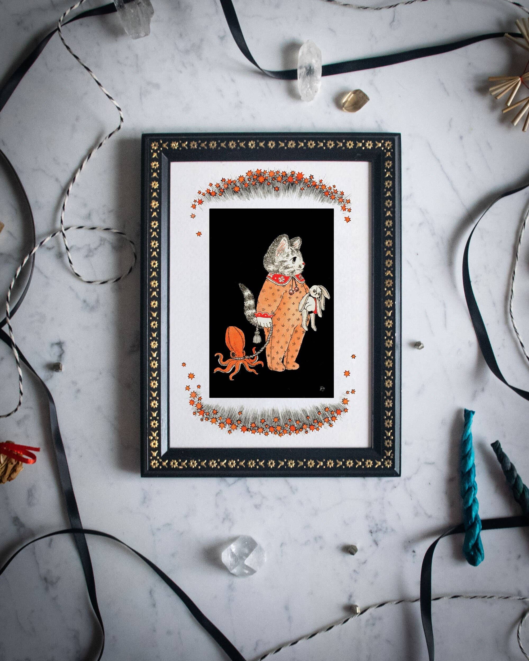 Po Yan Leung - Wholesale Art Print - "Nap Time" – Archival Art Print0