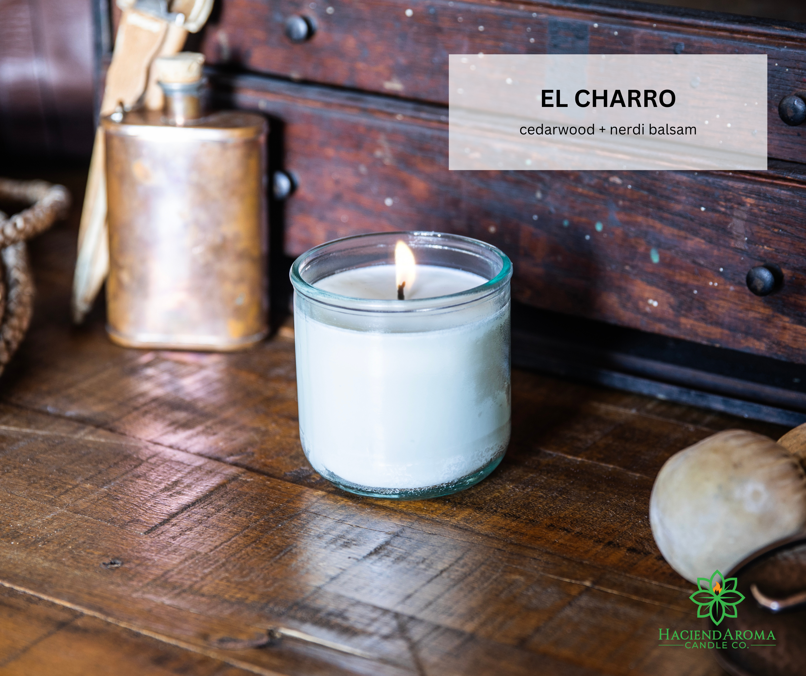 HACIENDAROMA - Wholesale Jar/Filled Candle - Sustainable Elegance: Premium Spanish Glass Jar Candle5