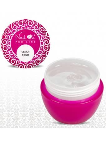 CLEAR FIBER Builder Gel Nail Look Pro Line for wholesale by NailOok