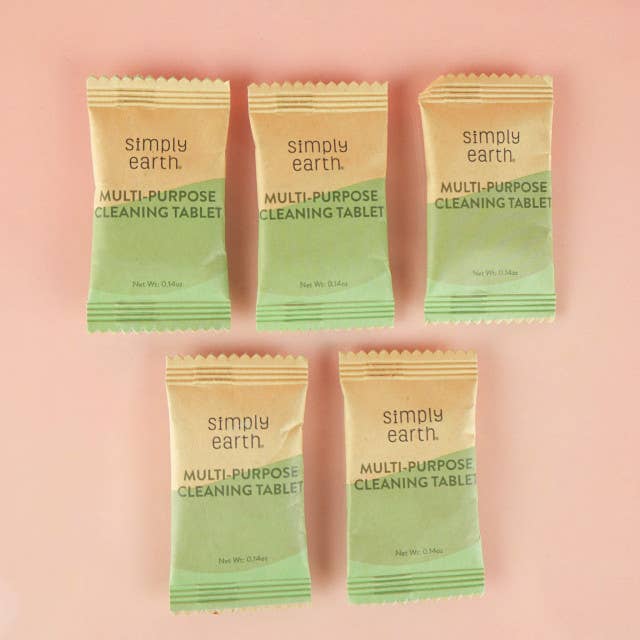 Simply Earth - Wholesale Multi-Surface Cleaner - Concentrated Cleaning Tablets (5 Tabs)3