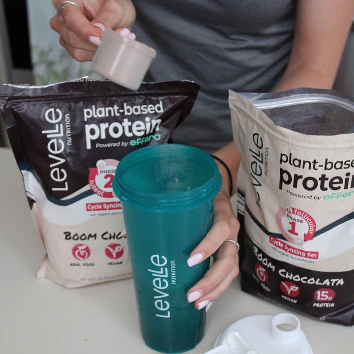 Levelle Nutrition - Wholesale Protein/Superfood Powder - Boom Chocolata Vegan Protein Phase 2 –12ct – SPECIAL BUY8