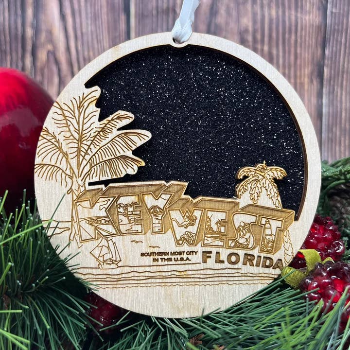 Key West julprydnad för wholesale av Joseph's Workshop