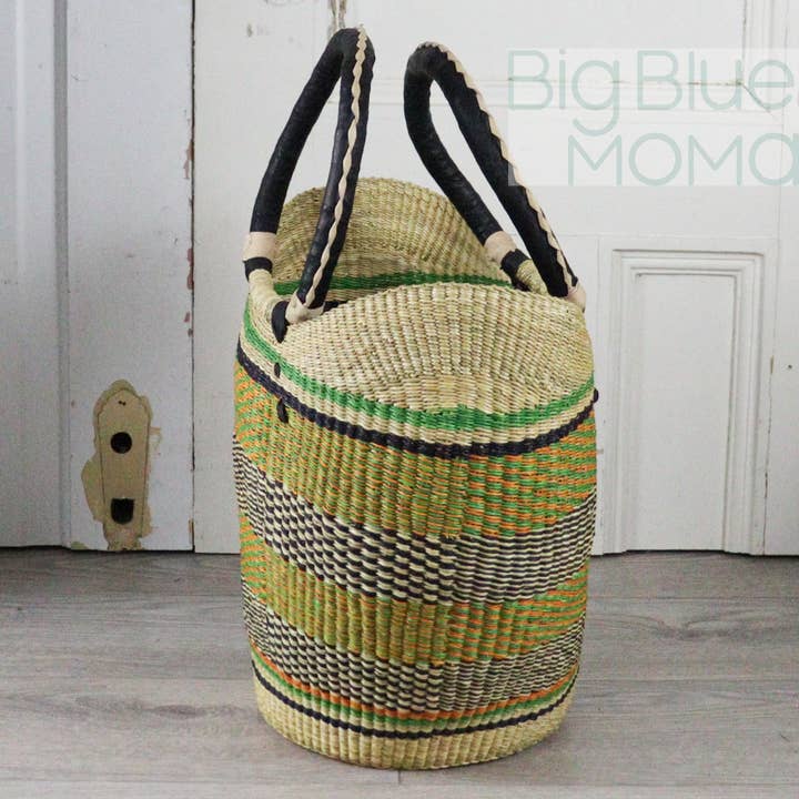 Big Blue Moma - Wholesale Grocery/Shopping Bag - U Shopper Large - Traditional Palette40
