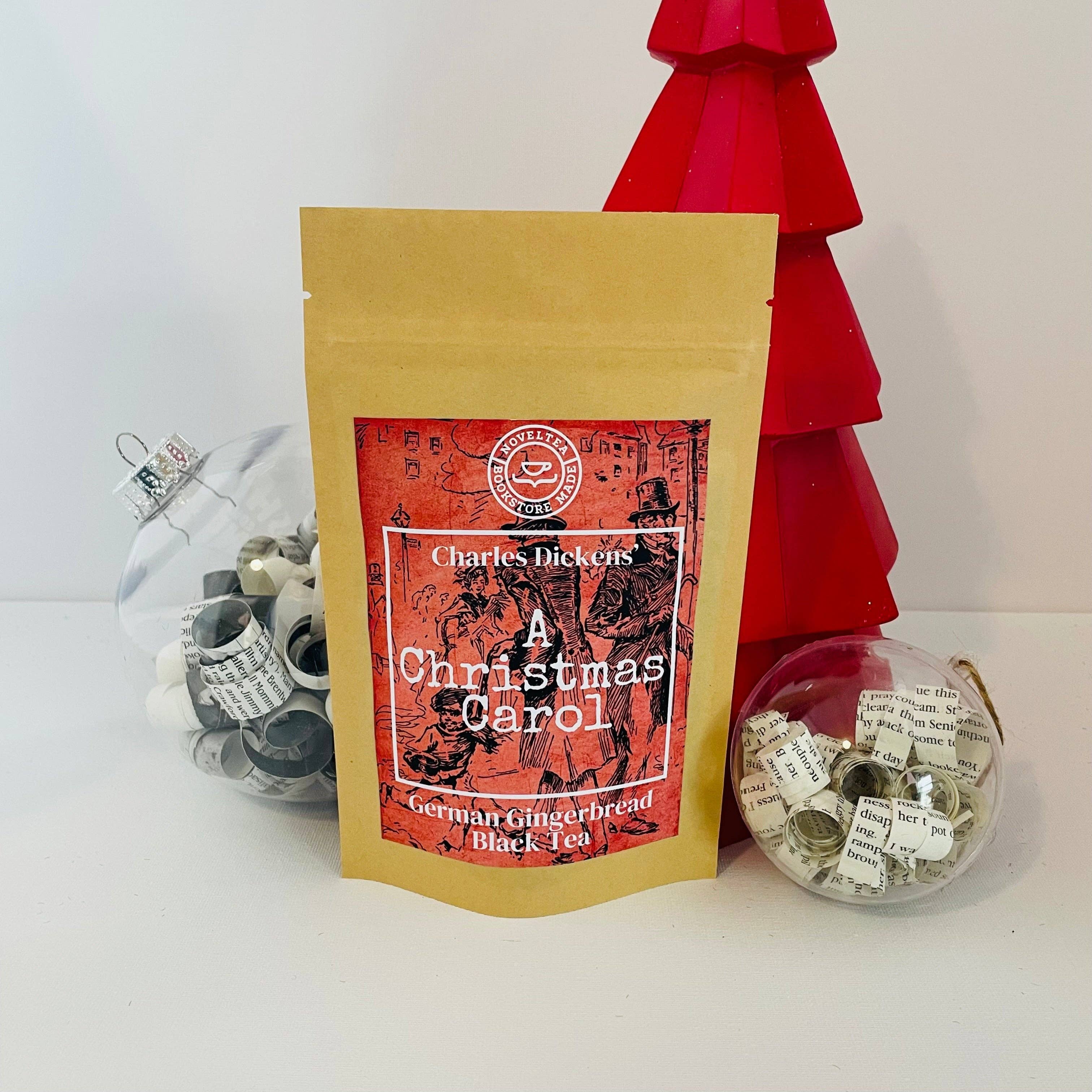 NovelTea Bookstore & Gifts - Vente Thé en vrac - A Christmas Carol Tea - THÉ NOIR AU PAIN D'ÉPICE0
