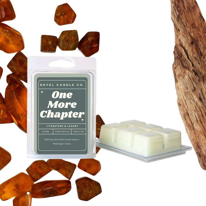 Novel Candle Co - Wholesale Jar/Filled Candle - One More Chapter