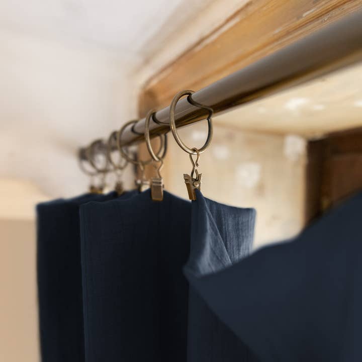 L'effet Papillon - Wholesale Curtain - Adjustable curtain + 8 rings cotton gauze clip 140 x 300 cm1