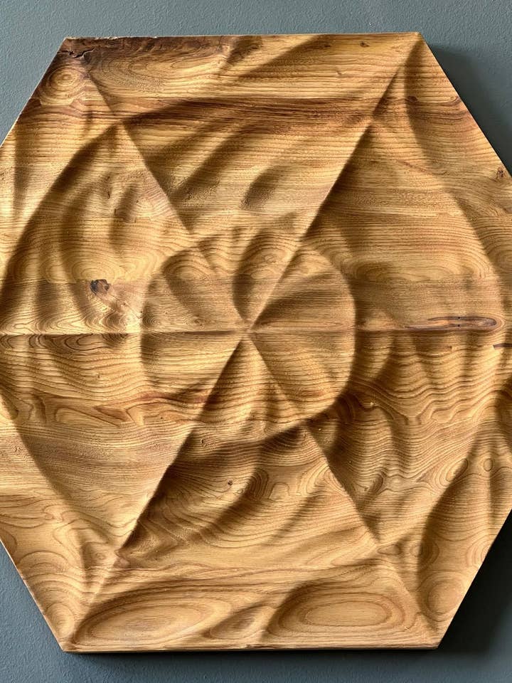 Mare – Hand-Carved 3D Wood Wall Art – Wall Panel & Decor for wholesale by Leone Wood