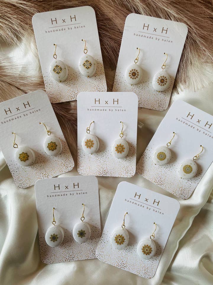 beaded boho dangles for wholesale by handmade by helen