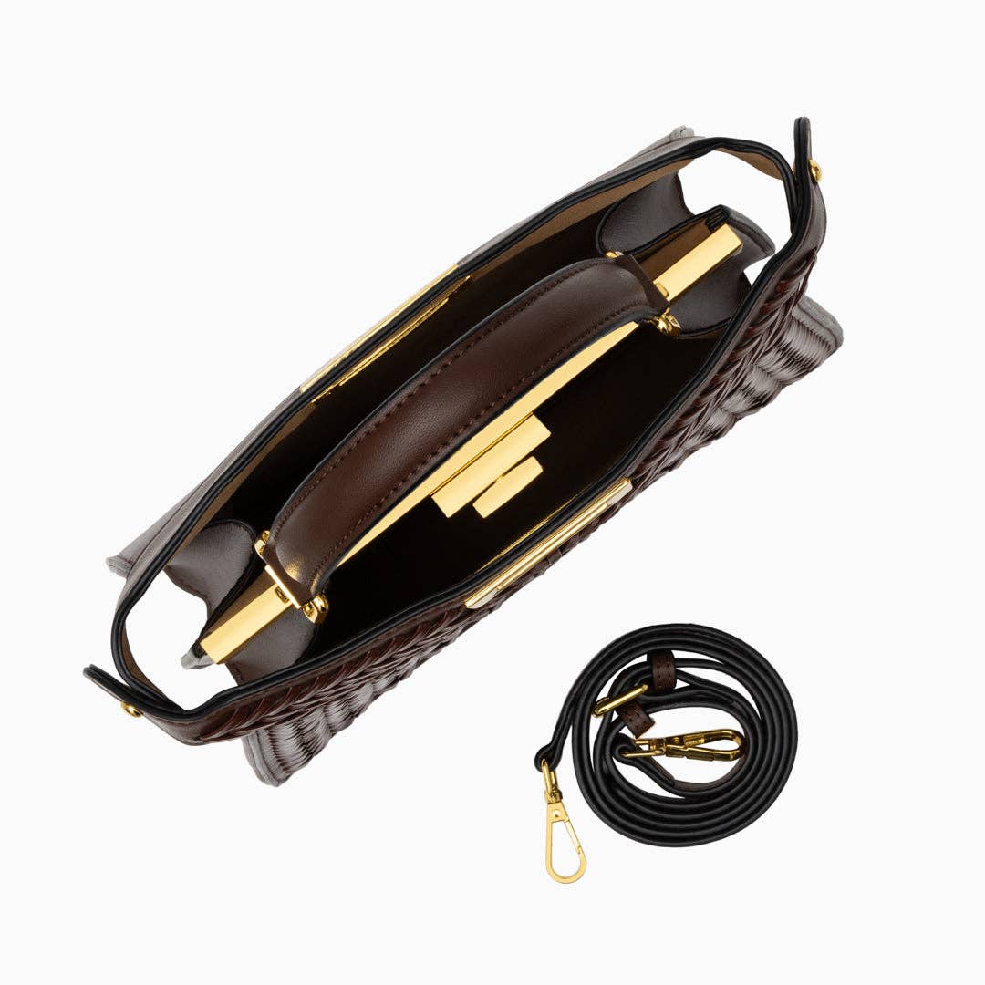 Verano Hill - Vente Sac à main avec poignée sur le dessus – femme - Sac à main tissé Dionne20