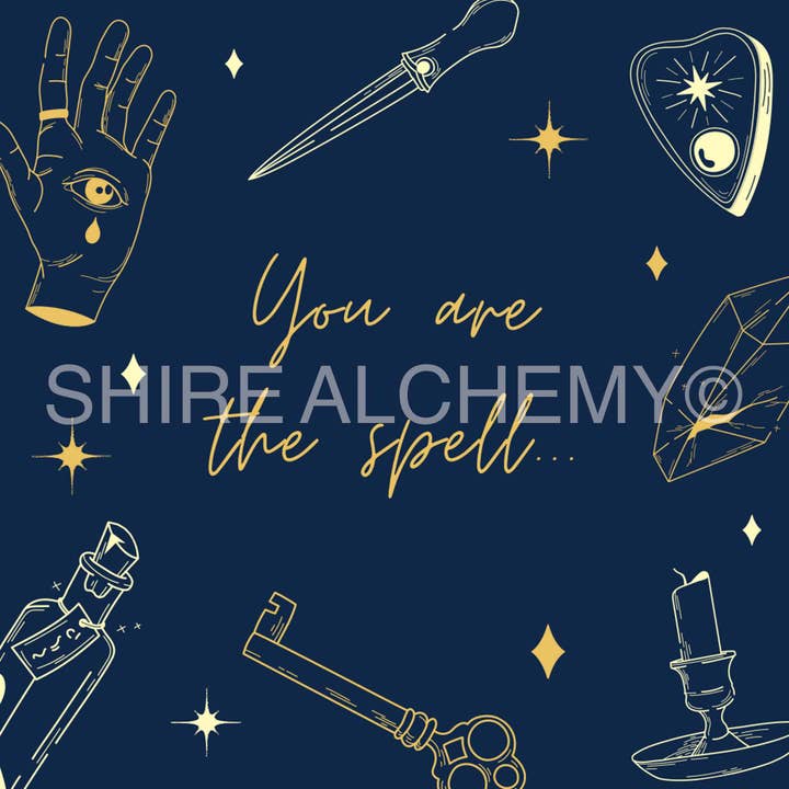 Stampa artistica You Are the Spell per la vendita all'ingrosso da parte di Shire Alchemy