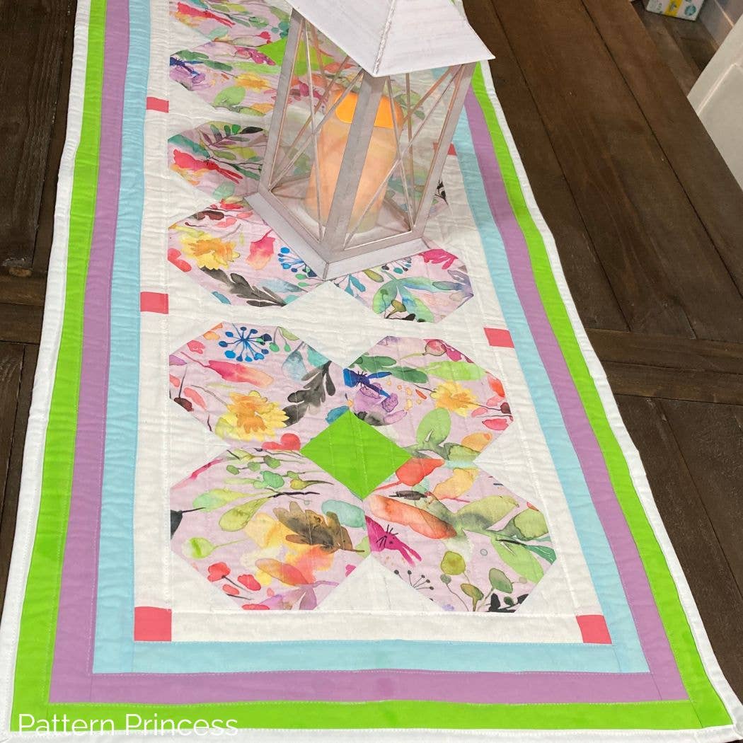 Pattern Princess - Wholesale Table Runner - Whimsical Springtime Bunnies Table Runner 3