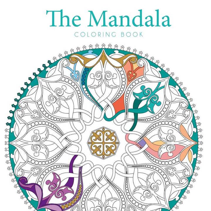 Mandala Coloring Book by APA for wholesale by Simon & Schuster