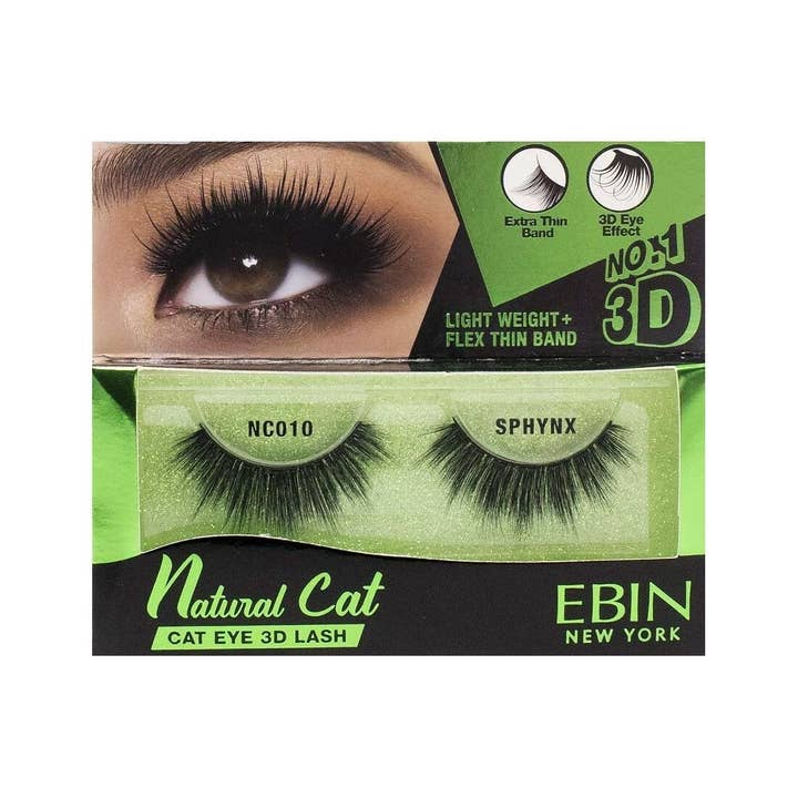 Diacly - Wholesale False/Fake Eyelashes - Ebin New York 3D Natural Cat Eyelashes