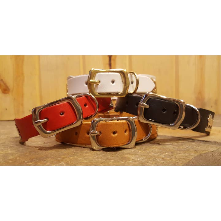 Alpen Schatz - Wholesale Pet Collar - Dog - 1" Small Traditional Swiss Dog Collar