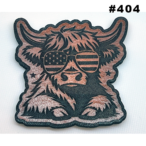 Wild Heritage Apparel - Venta al por mayor Accesorio para sombrero - Hombre - Parche de sombrero de cuero grabado personalizado16