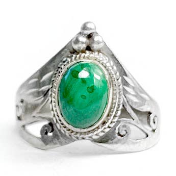 Zig Zag Asian Collection - Venta al por mayor Anillos grandes/de cóctel - Anillo Jali con punta3