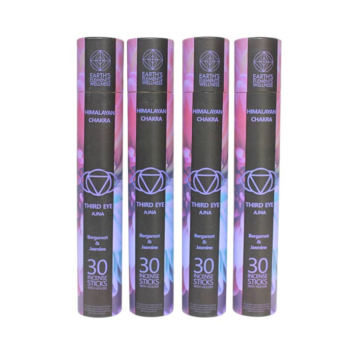 Earths Elements Wholesale - Wholesale Incense - Refill - Himalayan Third Eye Chakra-4 tubes