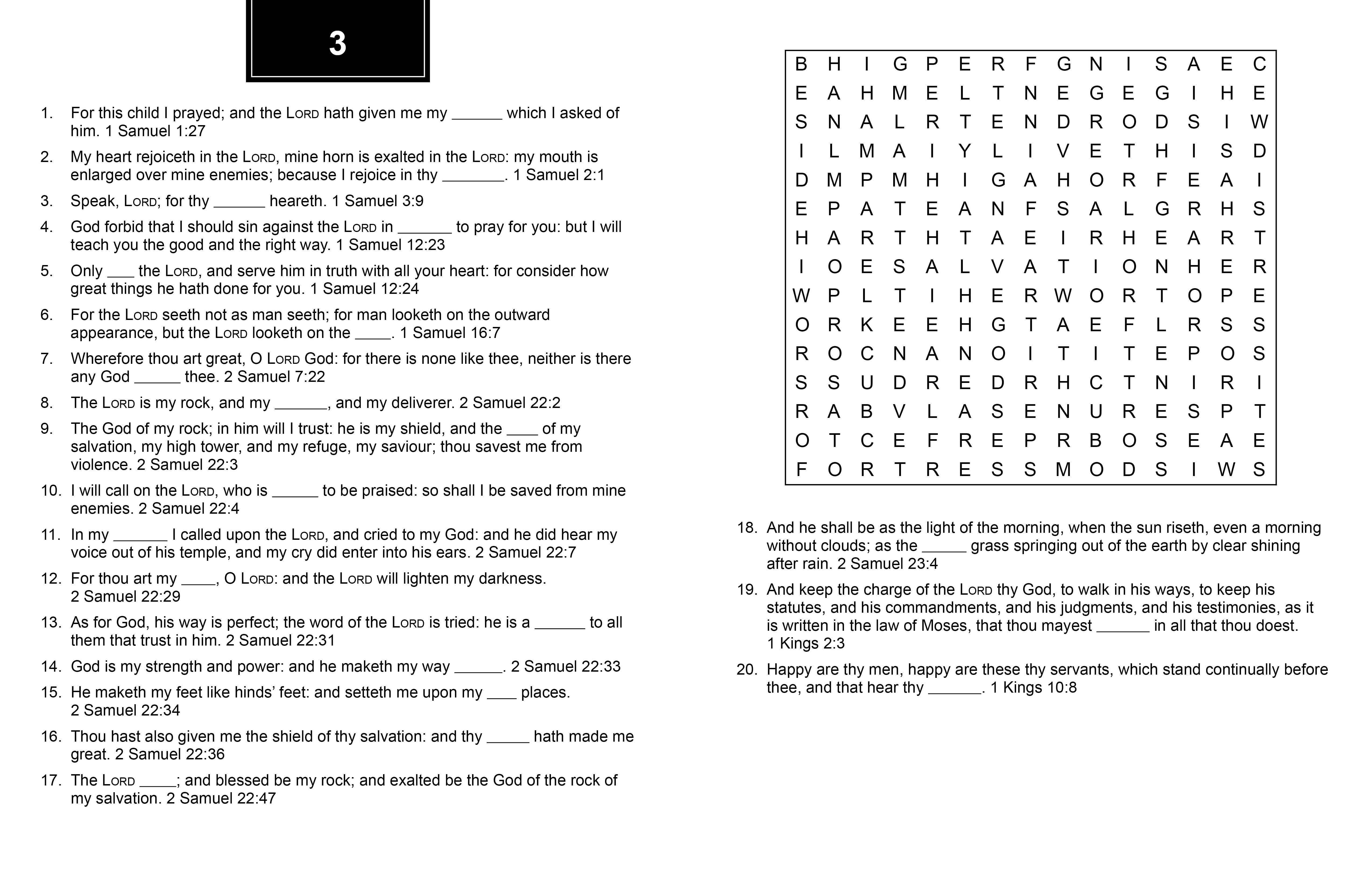 Barbour Publishing, Inc. - Wholesale Coloring & Activity Book - Adult - Bible Memory Verse Challenge Word Searches Large Print1